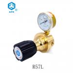 Adjustable Brass Pressure Relief Valve , R57L Brass Gas Regulator 1.0 KG for sale