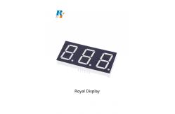 China 3.6v 130mcd 7 Segment LED Display Long Pin Common Anode CC Polarity supplier