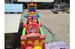 China Inflatable Carnival Obstacle Course Customized For Rental And Sale supplier