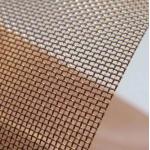 Architectural Brass Woven Mesh Fabric Copper Braided Mesh 40 Mesh for sale