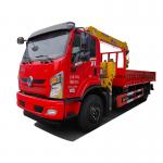 Factory High Quality 4x2 Cargo Length 4-6m 8ton Crane Truck Mounted Price for sale