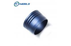 China Oxidizing Aluminum Turning Parts High Precision Carbon Steel Zinc Plating Surface supplier