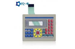 China Glossy Surface Flat Buttons PET Membrane Switch Keypad 3M467 supplier