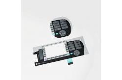 China AC 250V Durable PET Membrane Switch Panel With Glossy Matte Surface supplier