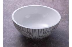 China Matte White Round 4.5'' Porcelain Rice Bowl Microwave Safe supplier