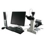 Polarizing Trinocular Practical Metallurgical Microscope SM400 with 6v 30w Illuminator For Colleges / Factories for sale