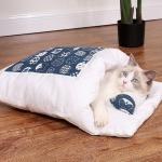 All Season Cat Nest Best Dog Sleeping Bag Detachable And Washable Cat Quilt Nest Warm Pet Nest Dog Nest In Winter for sale