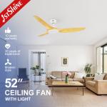 Enhance Your Baby Room with 360 Degree Rotary Ceiling Fan and Easy-to- Remote Control for sale