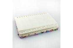 China 7.8x11.5cm 430g Recycled Paper Notebook Eco Soft Cover C1S Diary Souvenir supplier