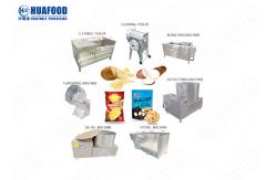 China 380v Frozen French Fries Making Machine Chips Processing Easy Opreation supplier