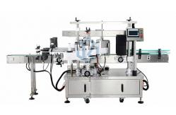 China Double Side Plastic Oil Bucket Sticker Labelling Machine 6000nph supplier