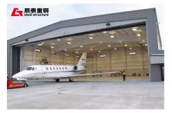 China Large Span Aircraft Hangar Steel Structure Prefab Warehouse for Airplane Hangar supplier