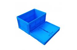 China Virgin Plastic Material Collapsible Storage Crate Logistics Save Spacey supplier