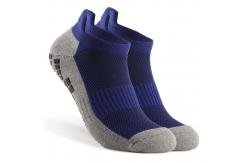 China Comfortable and Breathable Custom Design Cotton Socks for Football Players supplier