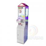 1 Player Mini Claw Crane Machine with Metal Acrylic Plastic and Bill Acceptor for sale
