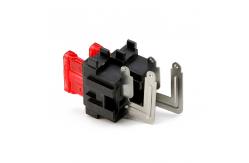 China 1A ATC ATU Twin Fuse Holder Panel Mount Plug In With Cover supplier