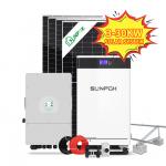 Off on Grid Hybrid Solar System 5kw 8kw 10kw 20kw Solar Power System Complete Hybrid Set With Lithium Battery for sale