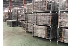 China 1200X1000X890MM Foldable Q195 Wire Mesh Storage Containers For Warehouse supplier