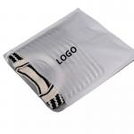 Custom Logo Waterproof Clothing Stamped Glassine Paper Bag White Packing Pouch Envelope for sale