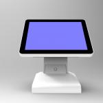 Desktop Lightweight Touchscreen POS Terminal Windows Android With Two Display for sale