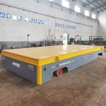 Electric Remote Control Motorized Transfer Cart 50 Tons Maintenance Free Battery for sale