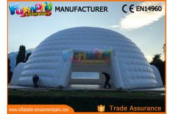 China 14m Diameter Clear Dome Inflatable Party Tent With Transparent Windows supplier