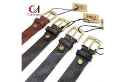 China Width 28mm Braided Leather Belt Crocodile Pattern Multipurpose supplier