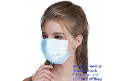 China Breathable Earloop Face Mask Lightweight Waterproof Limit Germs Spread supplier