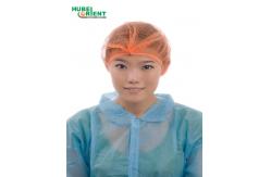 China Double Elastic polypropylene Nonwoven Disposable Mob Caps ISO13485 supplier