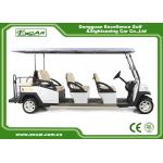China ISO Approved Electric Sightseeing Car 48V Trojan Battery Electric Passenger Car for sale
