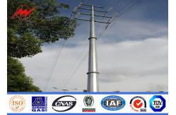 China 15m Polygonal Steel Electric Utility Pole For Electrical Distribution Line supplier