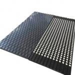Rubber Wear Solution Ceramic Pulley Lagging 92% Alumina Ceramic Customized Size for sale