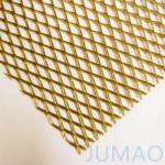 Fluorocarbon Coating Architectural Expanded Metal Extruded Metal Mesh for sale