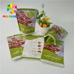 Matte Finished Aluminum Foil Stand Up Pouch Edible Fruit Jerky Packaging Custom Printing
