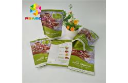 China Matte Finished Aluminum Foil Stand Up Pouch Edible Fruit Jerky Packaging Custom Printing supplier