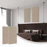 Fabric Acoustic Panel Polyester Fiber Fabric Wrapped Sound Panels for sale