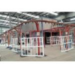 Storage Portable Stacking Racks Stackable Warehouse Racks Circular Steel Tube Post