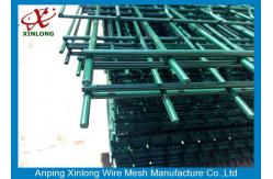 China High Tensile Double Wire Fence , Double Loop Wire Fencing Nice Appearance supplier