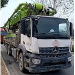 Zoomlion 52m Truck Mounted Concrete Pump ZLJ5353THBBE 52X-6RZ Pump Truck with Top Chassis for sale