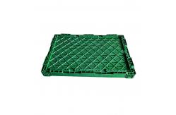 China New Design collapsible plastic moving Folding crate for sale supplier