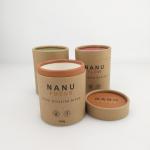 Eco Friendly Paper Box Packaging Cylinder Customized Size For Tea Packaging for sale