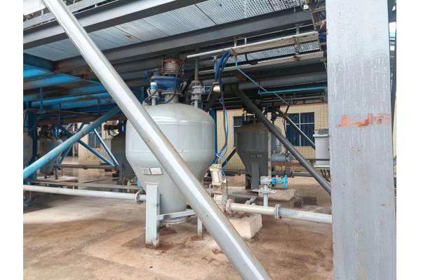 Fly Ash Conveying Silo Pump High Degree Automation Dense Phase Pneumatic Conveying Equipment