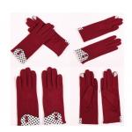 Lady  dress gloves, touching effect, classic style for sale