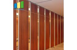 China Collapsible Wooden Sliding Partition Walls  /  Acoustic Folding Wall supplier