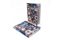 China Elastic Custom Printed Notebooks , Soft Cover Custom Spiral Notebooks supplier