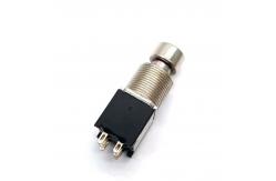 China Free Lock TQ Guitar Foot Switch ODM Push Button Dpdt 6 Pin supplier