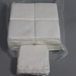 55% Cellulose 45% Polyester Presaturated Cleanroom Wipes 68g Fabric White Polyester Wiper 9x9