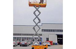 China 12m 14m CE Approved Hydraulic Lifting Platform Mobile Scissor Lift supplier