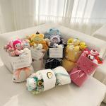 Wholesale plush Sanrio dolls for your girlfriend and best friend's Valentine's Day cartoon doll bouquets for sale