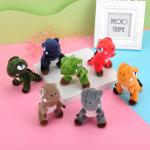 OEM Mini Cartoon Dinosaur Keychain Plush Toys for sale